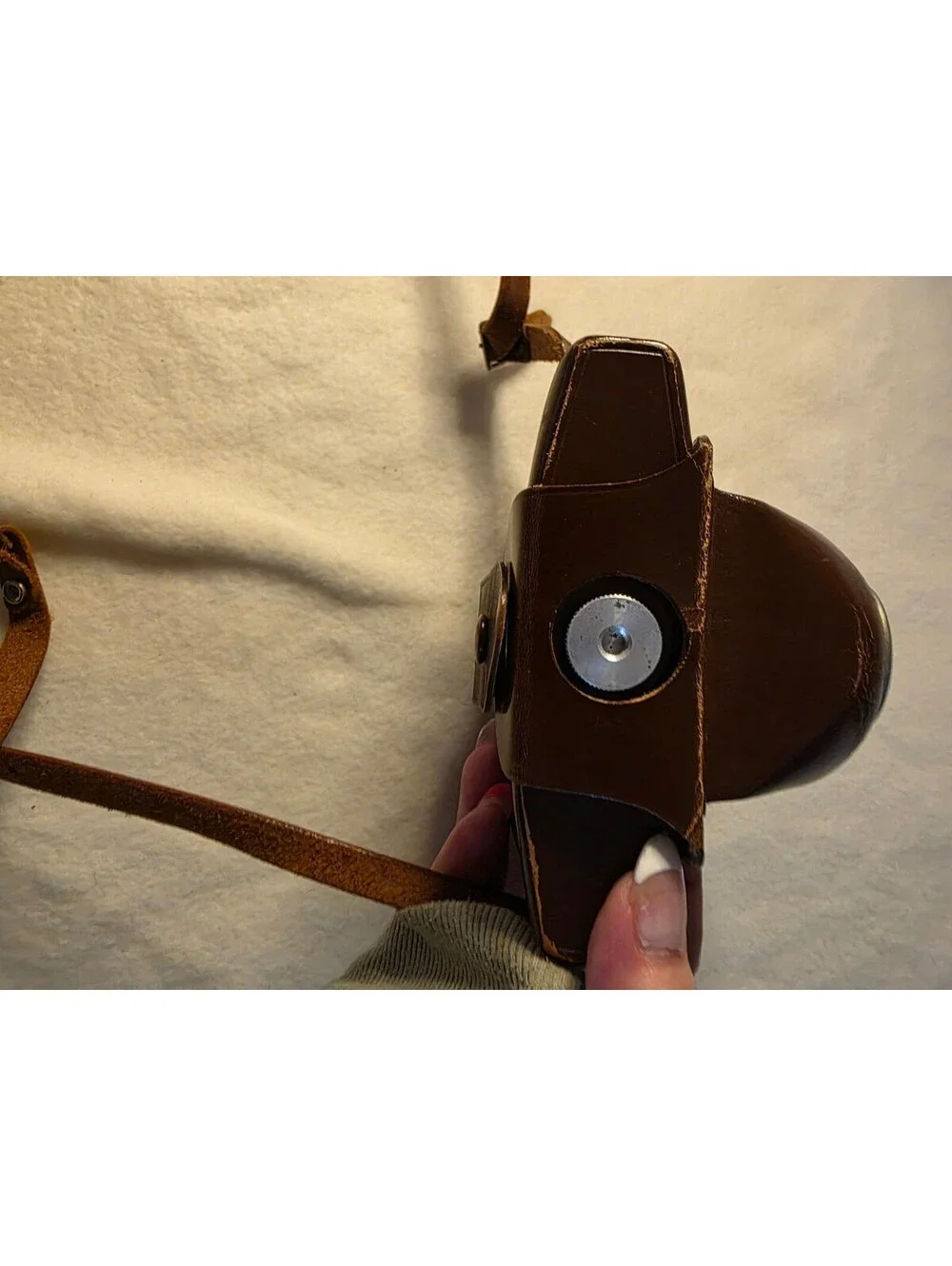 Vintage Wittnauer 35mm Rangefinder Camera Chronar 50mm f/2.8 Lens  Leather Case